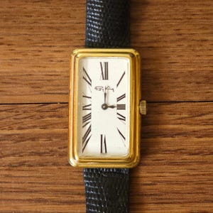Vintage Roy King Step Tank Watch Made in England