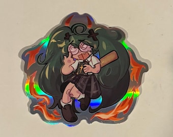 Rotten Girl Miku Sticker 2”5in Holo