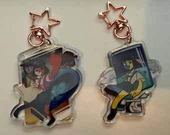 ENA Dream BBQ Reversible and Non Reversible 2”5 Keychain