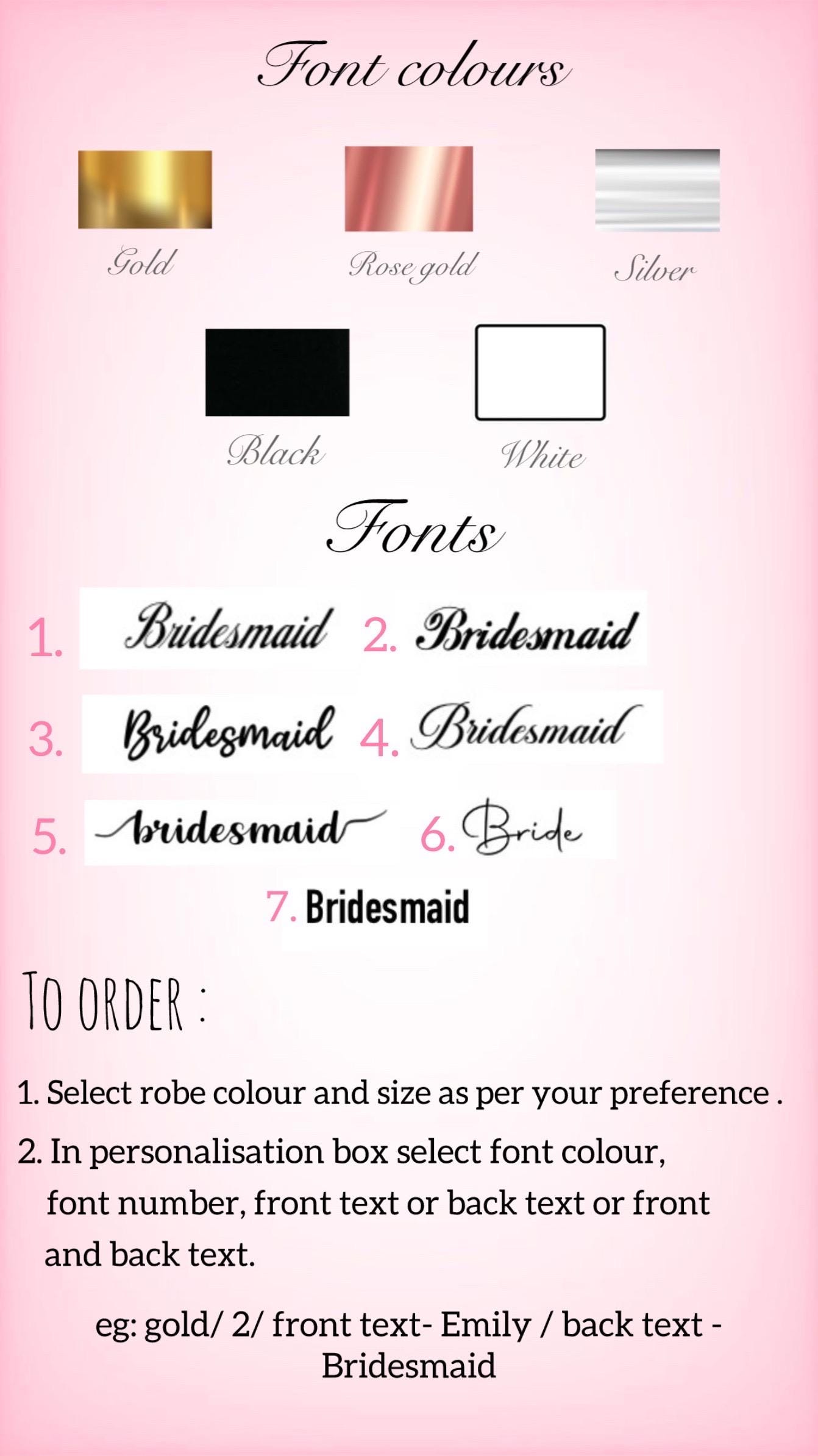 Pink Robe Paper Pink Robes / Satin Robes / Pale Pink Robe / Personalised Bridesmaid ...