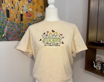 Teachers Plant Seeds - Embroidered Shirt