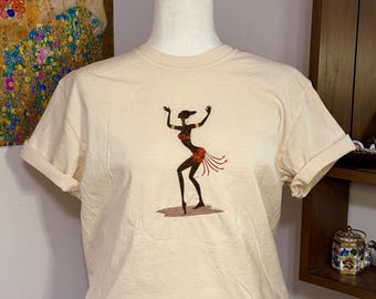 African Women - Embroidered Shirt
