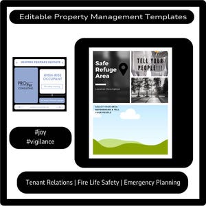 Fire Life Sicherheit Safe Refuge Map Vorlage