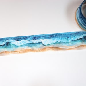 Strand Washi Tape-Zee Washi Tape-Zeegolven Afplakband