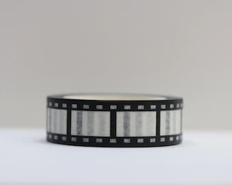 Film Reel Washi Tape- Film Roll Washi Tape- Film Strip Washi Tape