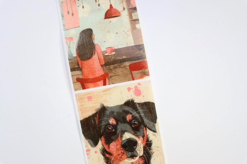 Extra Wide Washi tape- New Washi Tape- Life Style Washi Tape image 4