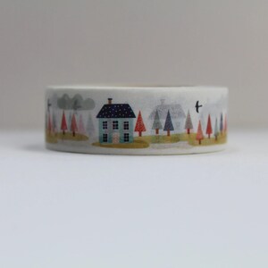 Nastro adesivo Washi per piccole case - Nastro adesivo per case bellissime - Nastro adesivo Washi per case paesaggistiche - Nastro adesivo Washi per pianificatore