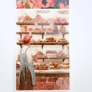 Extra Wide Washi tape- New Washi Tape- Life Style Washi Tape image 7