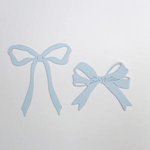 Matrices de découpe en forme de nœuds en ruban – Fournitures de journalisation décoratives – Matrices de scrapbooking