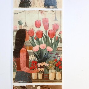 Extra Wide Washi tape- New Washi Tape- Life Style Washi Tape image 5