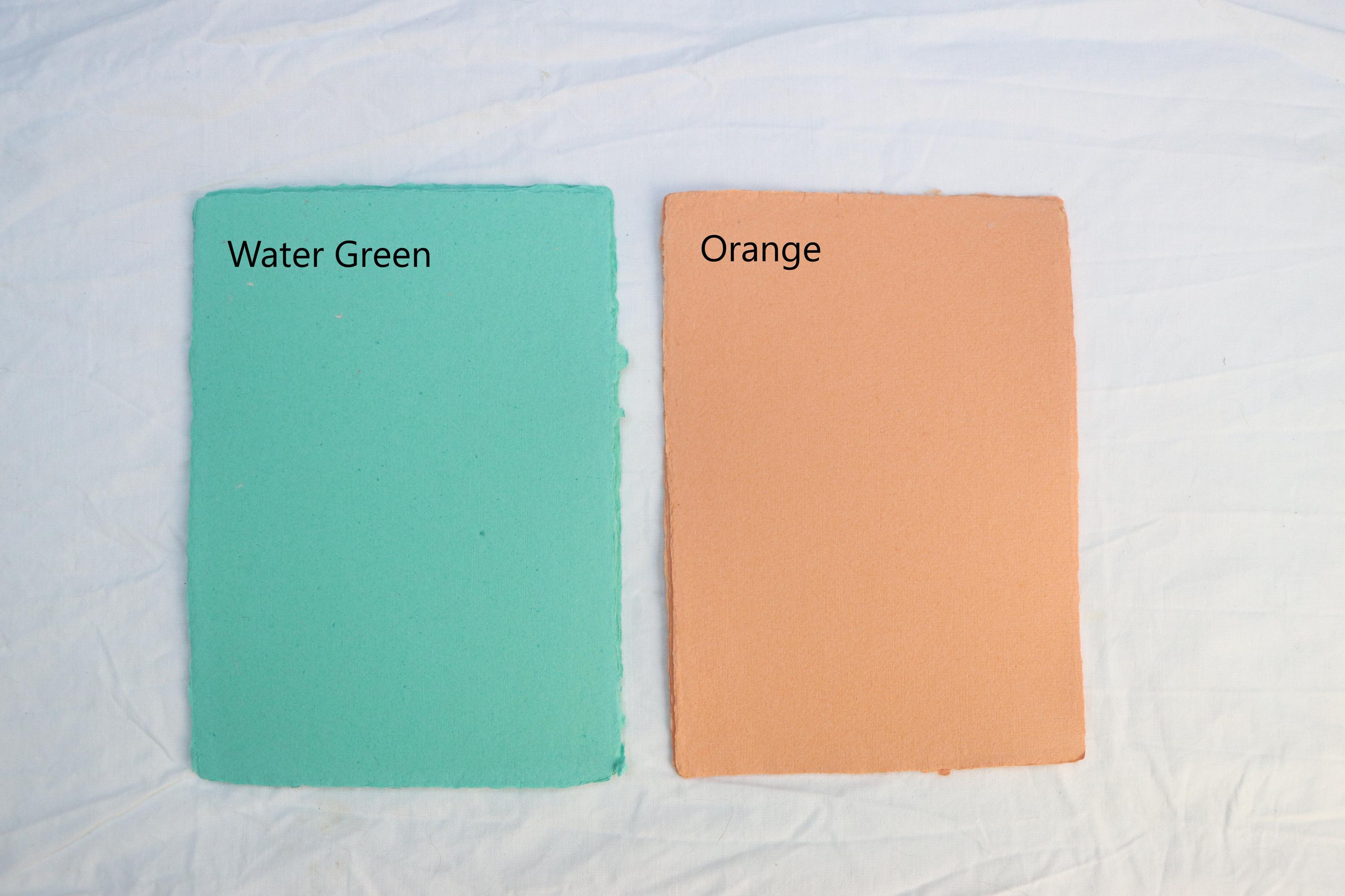 Handmade Paper Large Handmade Paper- Large Assortment of Colors of Handmade Paper- Homemade ...