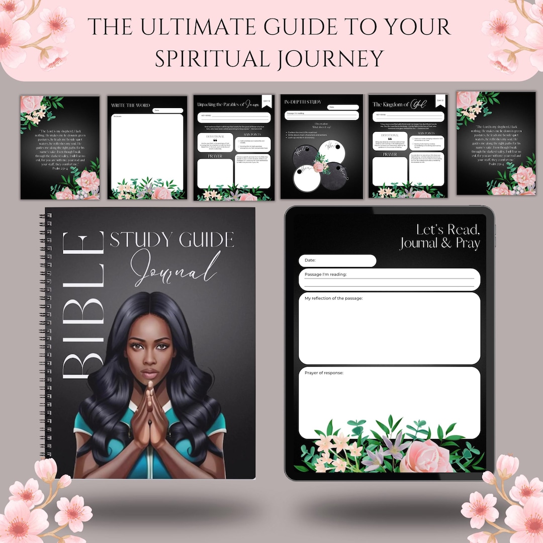 Prayer Journal Printable - Bible Study Guide - Faith Based Planner ...