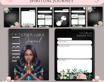 Prayer Journal Printable - Bible Study Guide - Faith Based Planner - Prayer Journaling - Bible Study Printable - Devotional Journal-Bible