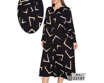 Women's black robe