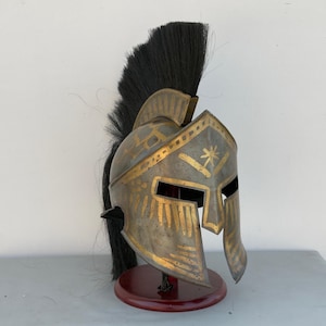 Medieval Greek 300 Movie Spartan Limited Edition King Leonidas Helmet Larp Costume Christmas Gift