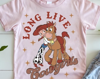 Disney Pixar Toy Story Shirt, Retro Disney Shirt, Cute Jessie Long Live Cow Girl Shirt, Disneyland WDW Matching Family Shirt, Magic Kingdom