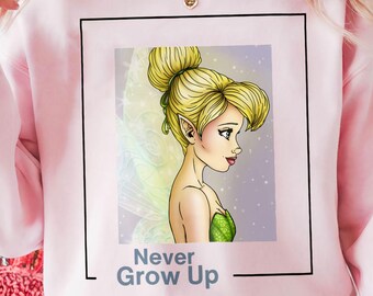 Disney Tinkerbell-shirt, Disney Princess Tinkerbell-T-shirt, Disney Tinkerbell Neverland-shirt, bijpassende Disney-familieshirt, Magic Kingdom-shirt