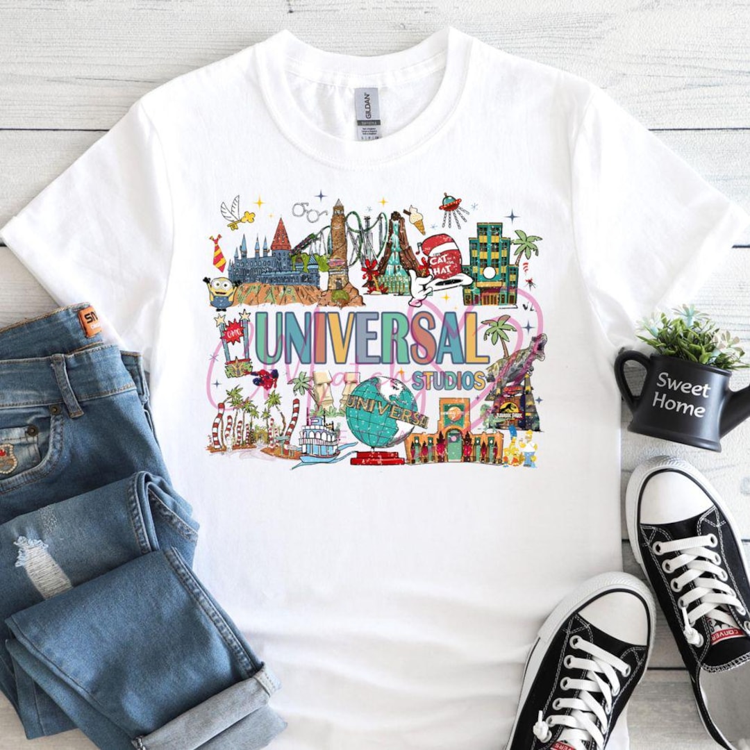 Vintage Universal Studios Shirt, Retro Universal Orlando Tee, Universal