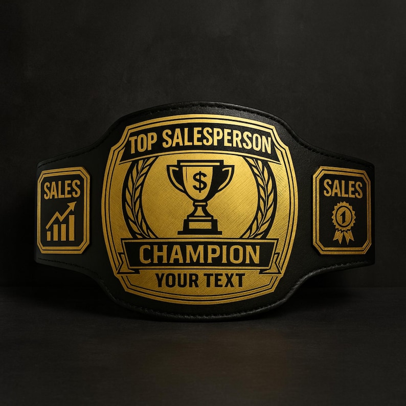 Top Sales Custom Championship Belt – Personalized Winner Trophy - Etsy