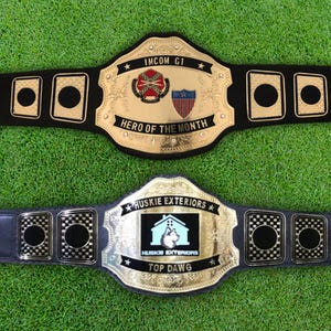 Custom Championship Belt - Customizable Wrestling Belt for Award Sports Events - Personalized Wrestling Belt immagine 10