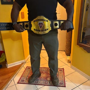 Custom Championship Belt - Customizable Wrestling Belt for Award Sports Events - Personalized Wrestling Belt immagine 9