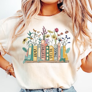 Foxtrot Delta Tango Shirt, FDT Sweatshirt, Subtle Anti Trump Shirt, Floral FDT Sweatshirt, Feminist Shirt, Political Shirt, Liberal Shirt