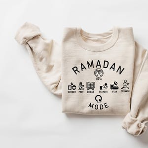 Ramadan Mode Sweatshirt, Family Ramadan Shirt, Ramadan Mubarak Shirt, Ramadan Kareem Shirt, Muslim Shirt, Eid Mubarak Sweatshirt