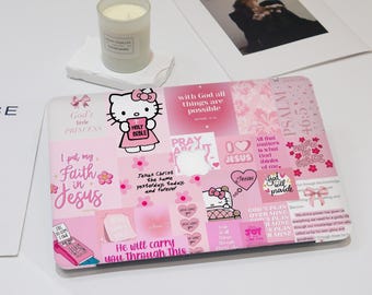 Cute Hello Kitty MacBook Case,macbook Case,new MacBook 2025 Air 15