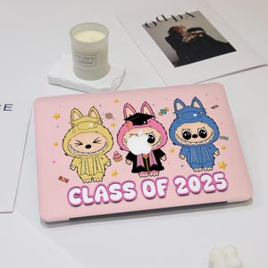 Cute Cartoon Labubu Macbook Case Cover for New Macbook Air 13/15/11 Macbook Pro 13/14/16/15 2025 M4 M3 M2 M1 Macbook Retina 15/13/12