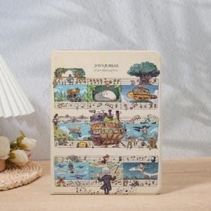 Kawaii Totoro iPad-hoes voor nieuwe iPad Pro 13 12 11 iPad Air 7/6 13" iPad Air 5 4 iPad 10/9 2022 Studio Ghibli iPad Mini 6/5 Cover potloodsleuf