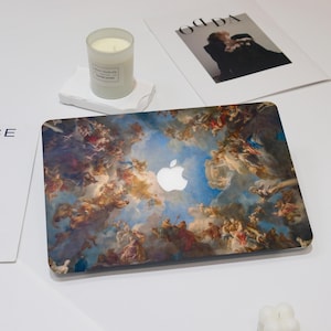 Klassieke plafondschildering Esthetische MacBook-hoes voor nieuwe MacBook Air 15/13/11, MacBook Pro 16/14/13, M4 M2 M3 2025 2024, laptophoes