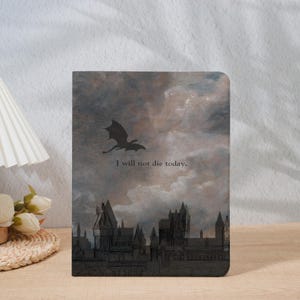 Fan Art Fourth Wing iPad Case With Pen Holder For iPad Air 7/4/5/6 10.9"11"13" 2025 iPad Pro 2024 Case, iPad 8/9/10/11th iPad Mini 6/7