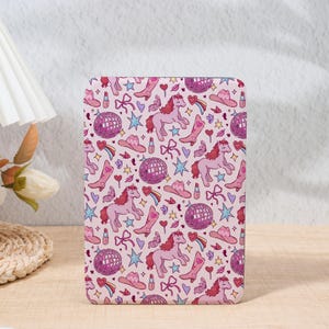 Pink Little Pony Kindle Paperwhite 2021 Case, All New Kindle Case Cowgirl Paperwhite Cover For Paperwhite 1/2/3/4 th Kindle 2022,Kindle 11th