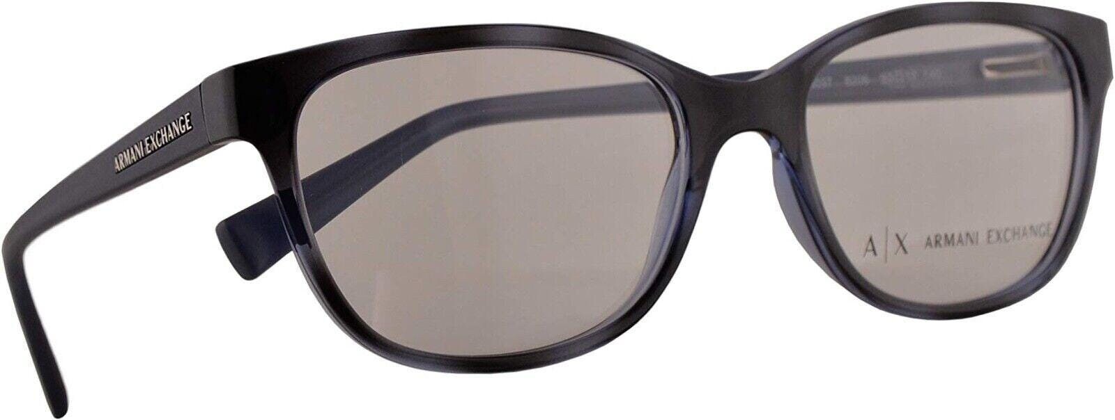 Armani Exchange AX 3037 Eyeglasses 53mm Havana Blue Twilight W