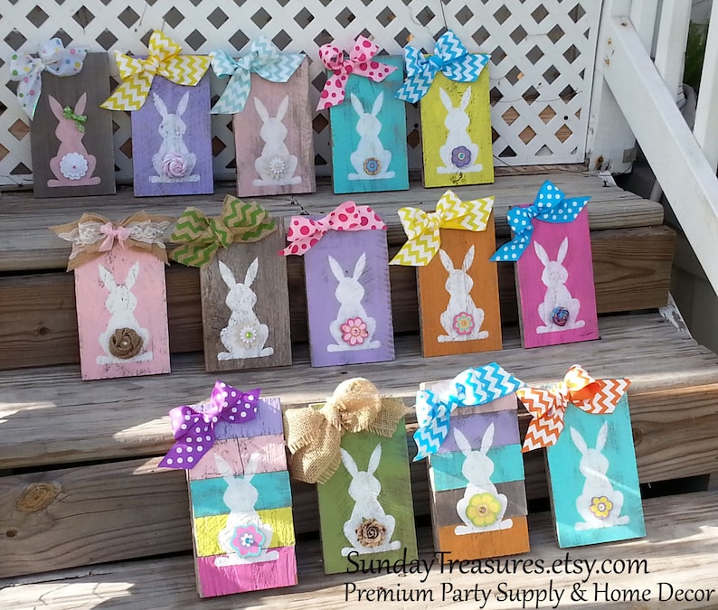 Spring Decor Girl 3 Day Ship Custom Text Personalized 2 FT Easter Banner Some Bunny Loves You First Birthday Baby Shower Name Banner
