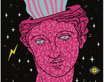 Diva David of the Cosmos Kreuzstichvorlage