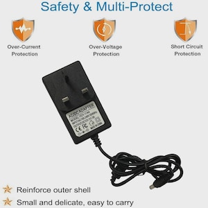 3A Power Supply Adapter Charger 12V for CCTV Camera, DVR Systems, LED Strip Lights, Routers