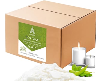 Soy Wax Flakes 5KG Natural Candle Making Wax
