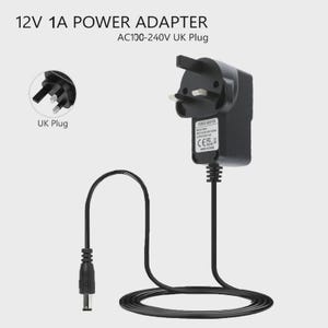 12V 1A Switching Power Supply Adapter | DC 12V 1A Charger | Universal Wall Plug Power Adapter
