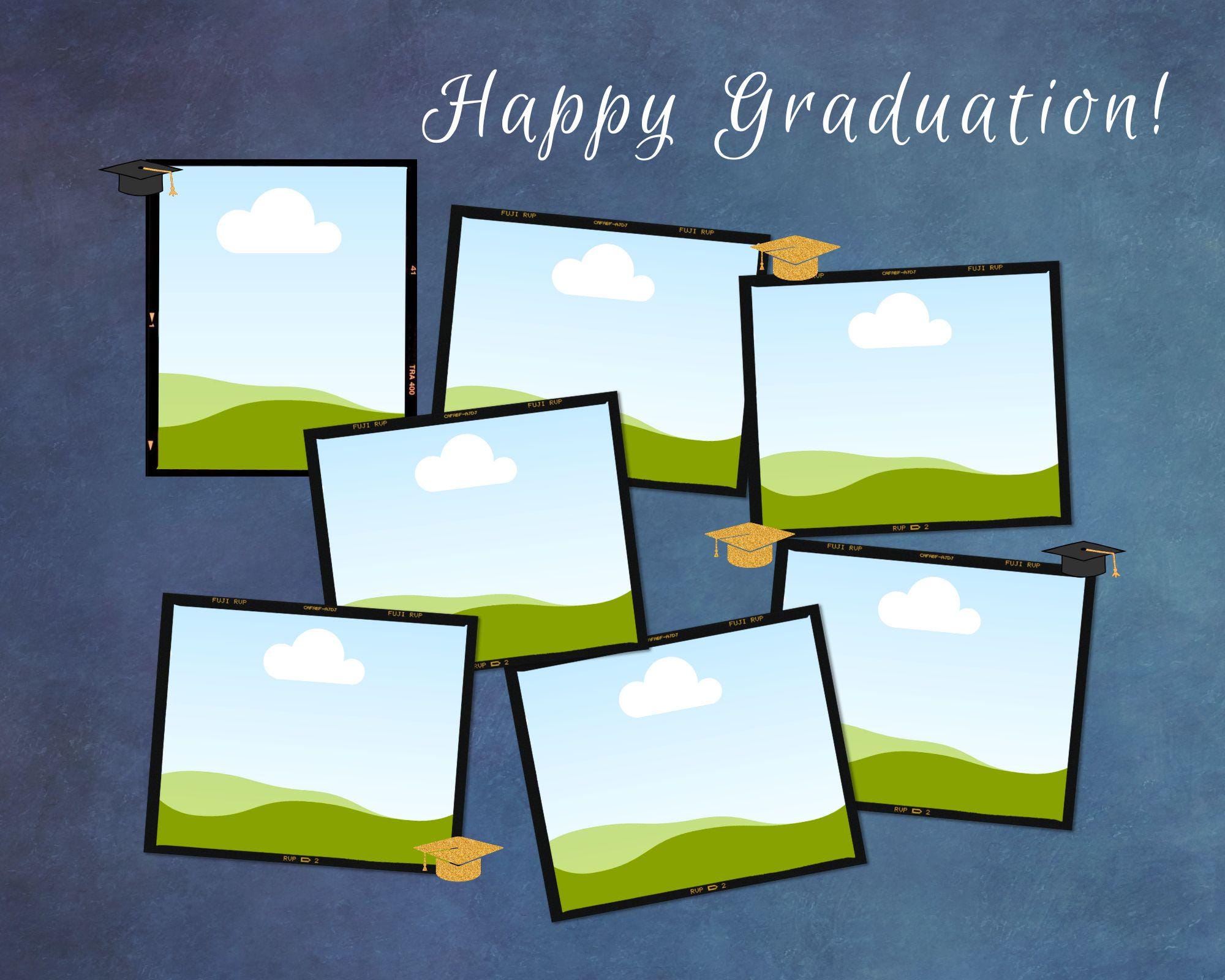 Graduation Slideshow Template | Canva Video Template | Photo Slideshow ...