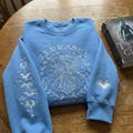 Terrasen To Whatever End Embroidered Sweatshirt, Fireheart Hoodie, SJM Throne of Glass Shirt, ACOTAR Book Lover Gift,Fantasy Reader Crewneck product logo