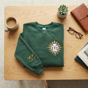 Chemise Expédition 33 brodée Esquie, Clair Obscur : sweat-shirt jeu Expedition 33, cadeau unique pour gamer