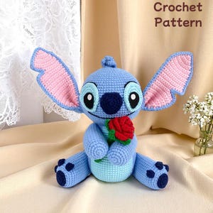 Crochet Stitchie Amigurumi Pattern PDF - Halloween Valentine Theme