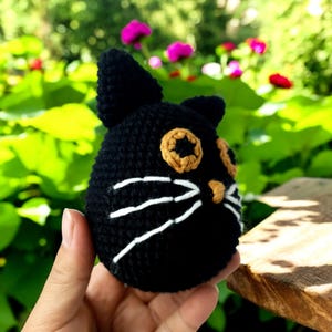 Crochet Cat Amigurumi Pattern: Sleepy Kitten Tutorial (PDF)