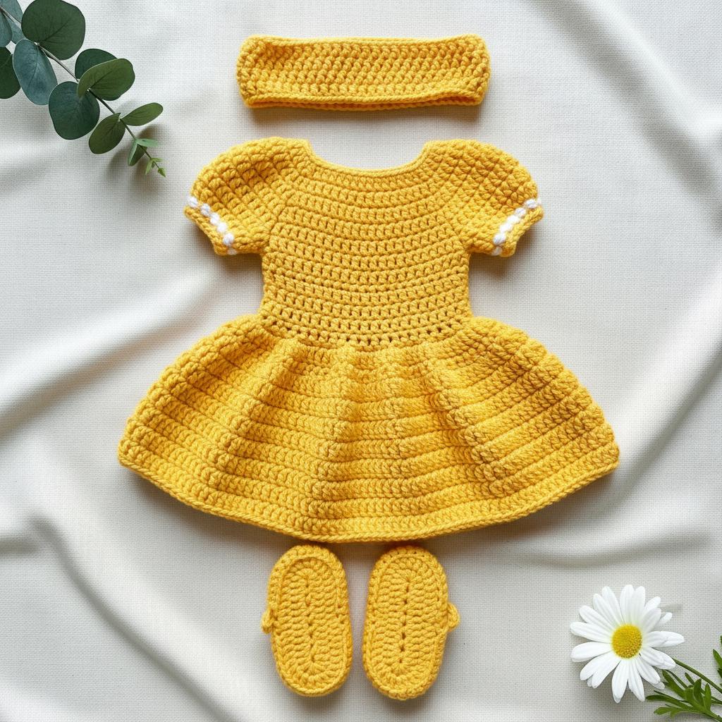 crochet princess belle dress Crochet Belle Dress for Barbie Doll (Disney Princess version)