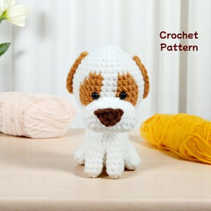 Patron de chien beagle au crochet au format PDF