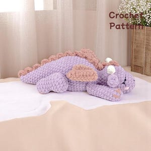 Dragon Crochet Pattern PDF, Amigurumi Baby Dragon Plush, Cute Handmade Fantasy Creature Toy, Beginner Friendly Stuffed Animal