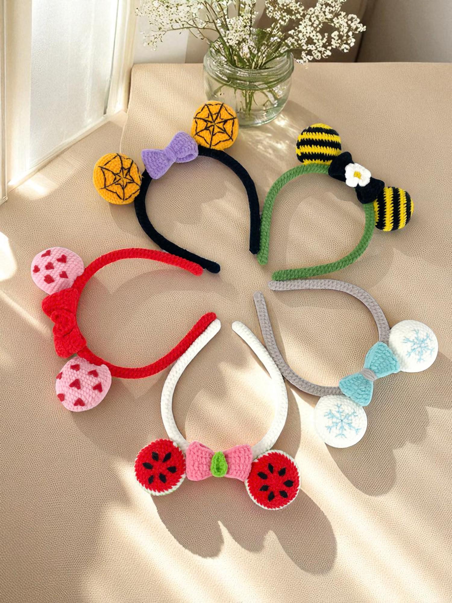 4 pezzi fiocchi di neve Costume da donna: fiocchi di neve, cerchietto per capelli, orecchini, tatuaggi, catena, accessori per rane, Natale, Halloween, carnevale