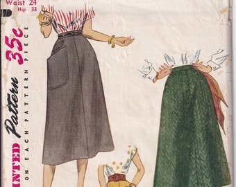 1950年代ロックンロールスカートPDF縫製パターンウエスト29 - Etsy 日本