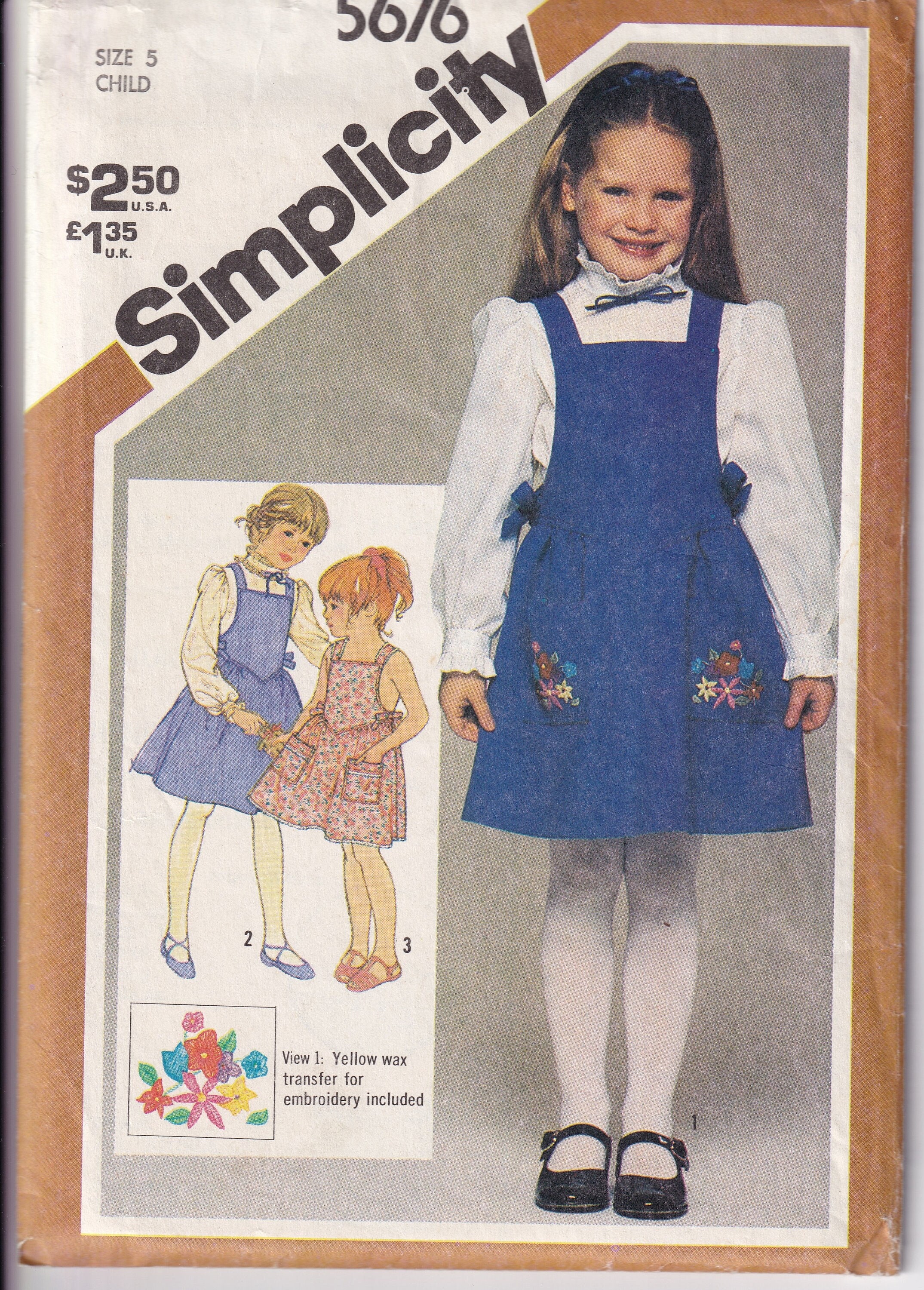 Uncut Simplicity sewing pattern 5122 Sewing Pattern Girls Dress Tunic Top Pants Shorts Bag Sz 8 1/2-16 1/2 FF